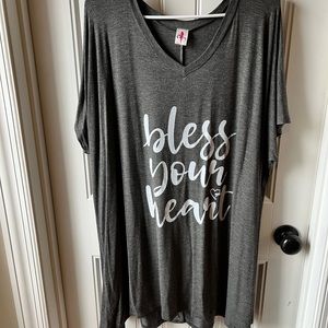 Curvy Boutique Bless Your Heart Shirt